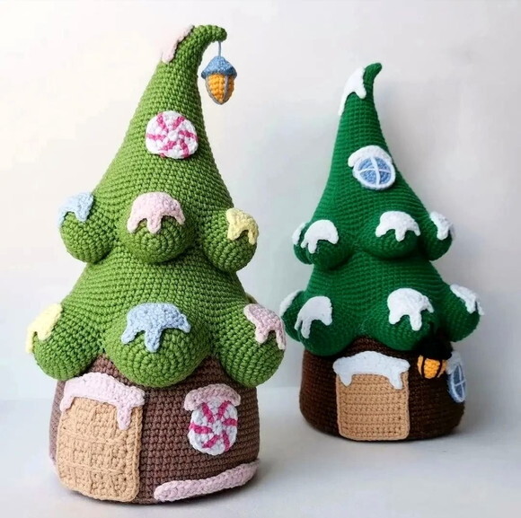 Receita Arvore de Natal Amigurumi