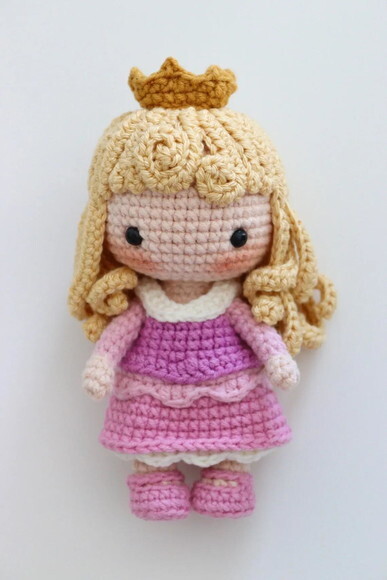 Receita Aurora Amigurumi