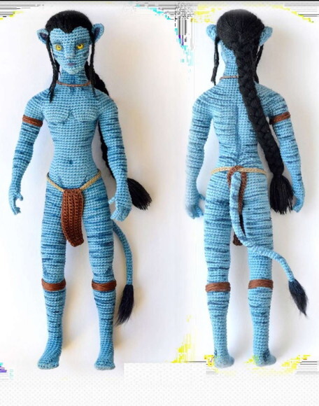 Receita Avatar Amigurumi