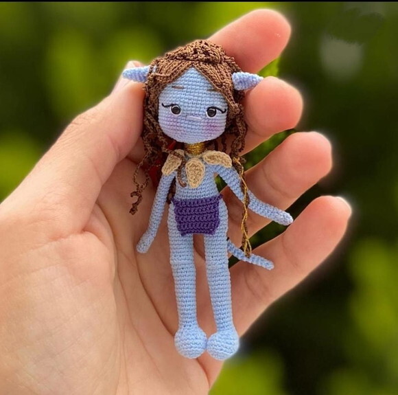 Receita Avatar Amigurumi
