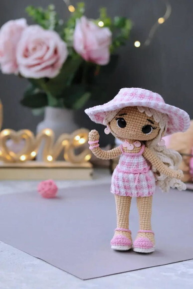 Receita Barbie Amigurumi