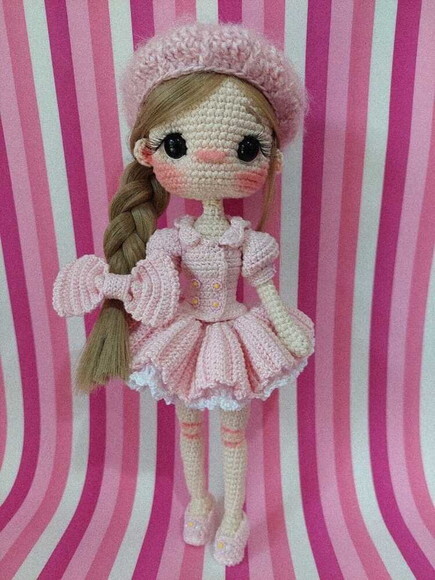 Receita Barbie Amigurumi