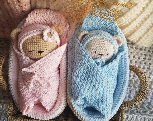 Receita Bebe Amigurumi