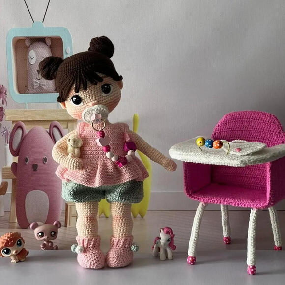 Receita Bebe Amigurumi