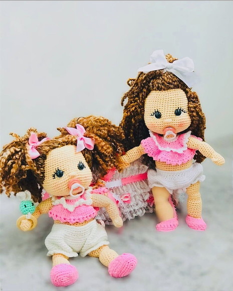 Receita Bebe Amigurumi