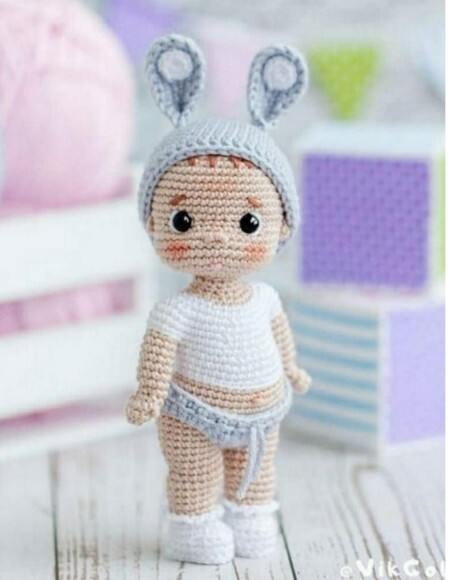 Receita Bebe Amigurumi