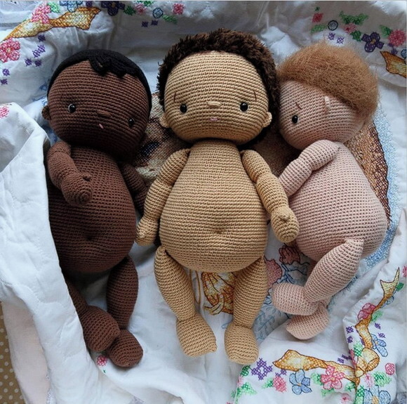 Receita Bebe Amigurumi