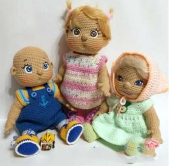 Receita Bebes Amigurumi