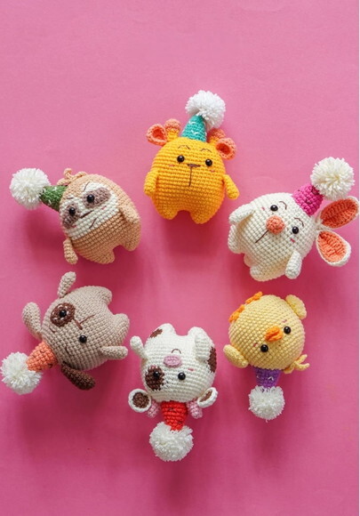 Receita Bichinhos Amigurumi