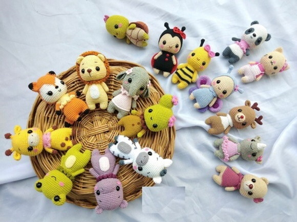 Receita Bichinhos Amigurumi