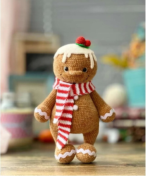 Receita Biscoito Natalino Amigurumi