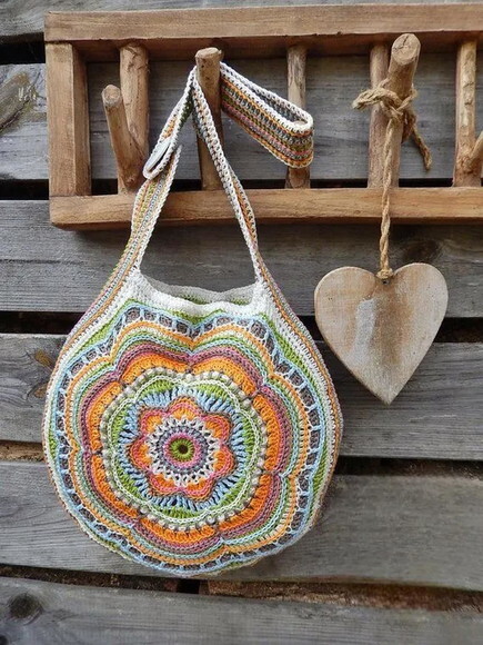Receita Bolsa Amigurumi