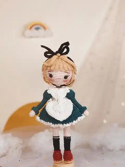 Receita Boneca Alice Amigurumi