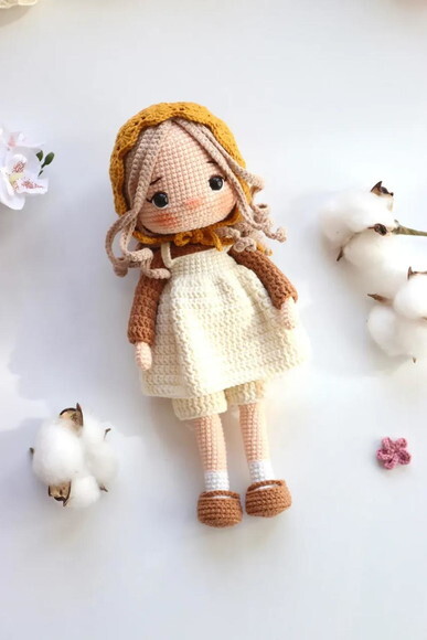 Receita Boneca Amigurumi