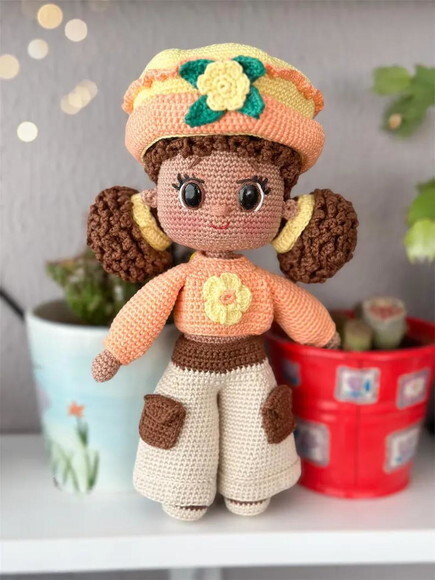 Receita Boneca Amigurumi