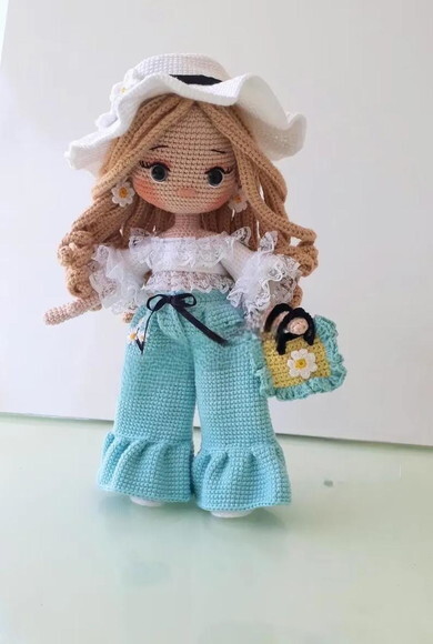 Receita Boneca Amigurumi