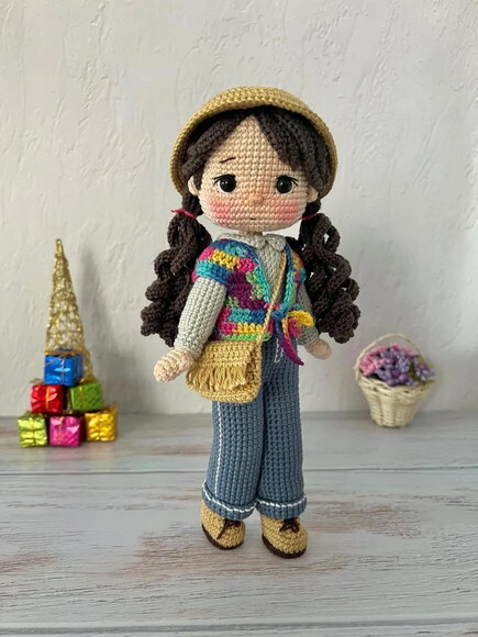 Receita Boneca Amigurumi
