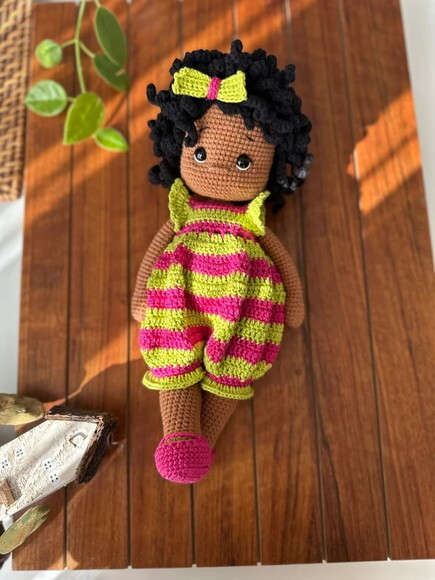 Receita Boneca Amigurumi