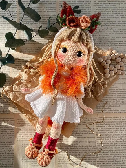 Receita Boneca Amigurumi