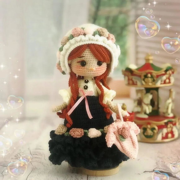 Receita Boneca Amigurumi