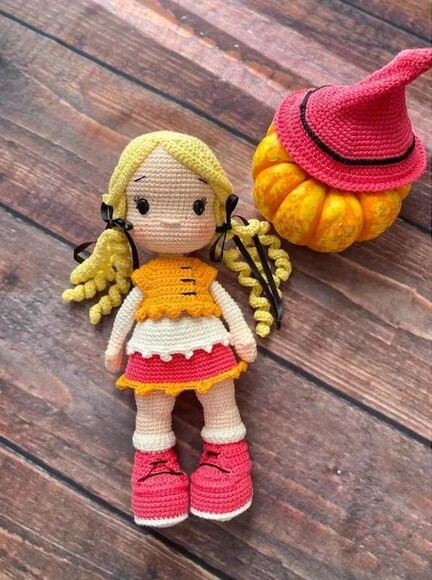 Receita Boneca Amigurumi