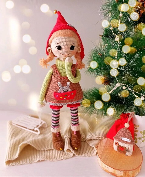 Receita Boneca Amigurumi