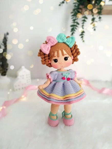 Receita Boneca Amigurumi