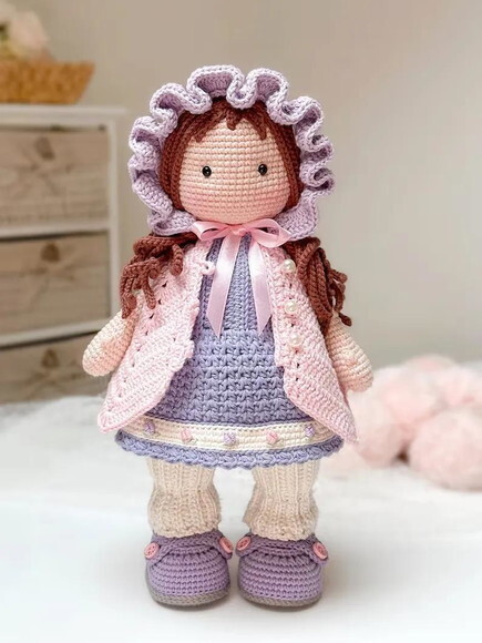 Receita Boneca Amigurumi