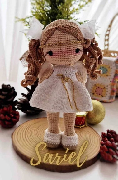 Receita Boneca Amigurumi