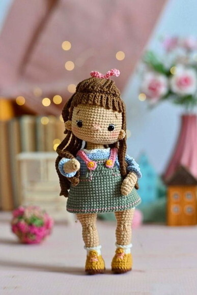 Receita Boneca Amigurumi