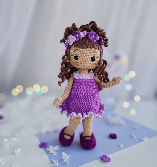 Receita Boneca Amigurumi
