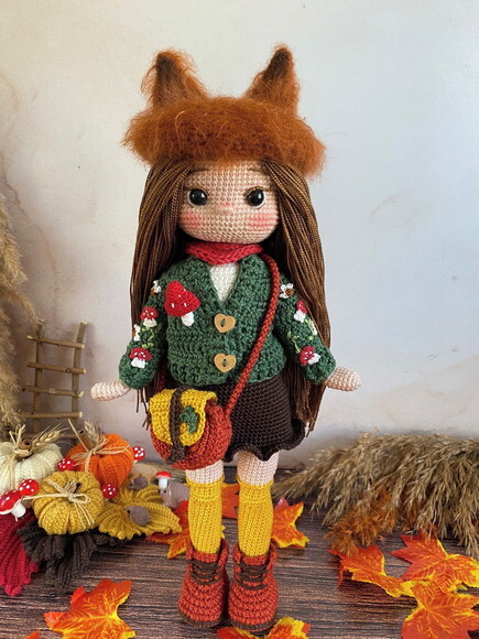 Receita Boneca Amigurumi