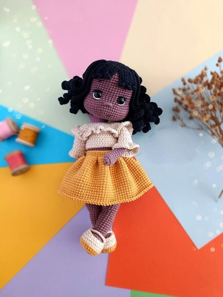 Receita Boneca Amigurumi
