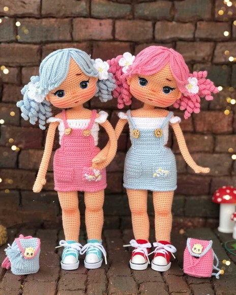 Receita Boneca Amigurumi