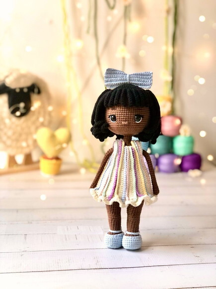 Receita Boneca Amigurumi