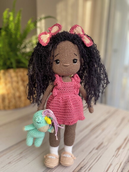 Receita Boneca Amigurumi