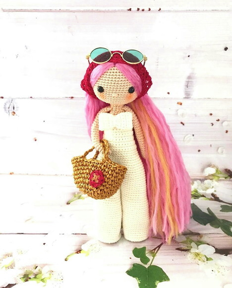 Receita Boneca Amigurumi