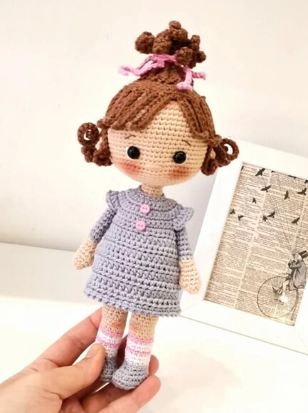 Receita Boneca Amigurumi