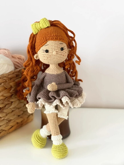 Receita Boneca Amigurumi