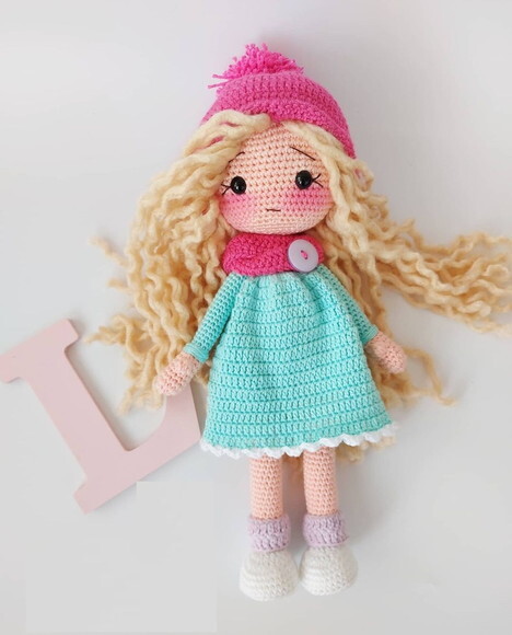 Receita Boneca Amigurumi