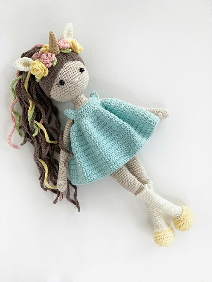 Receita Boneca Amigurumi