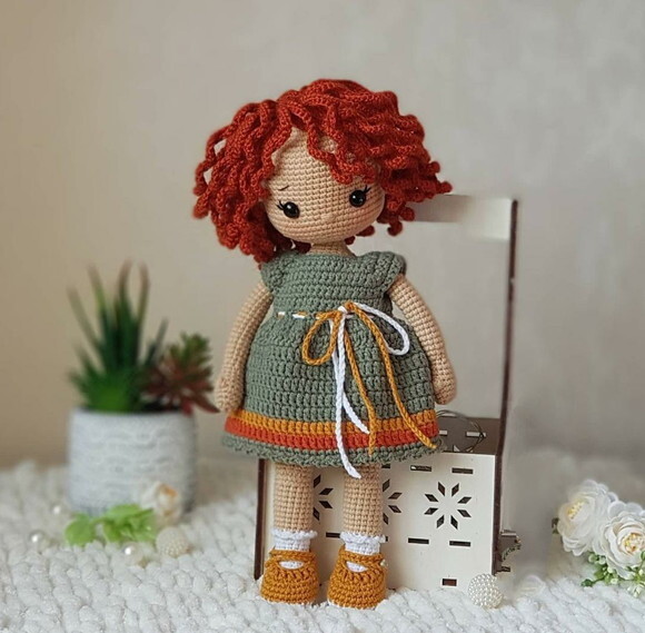 Receita Boneca Amigurumi
