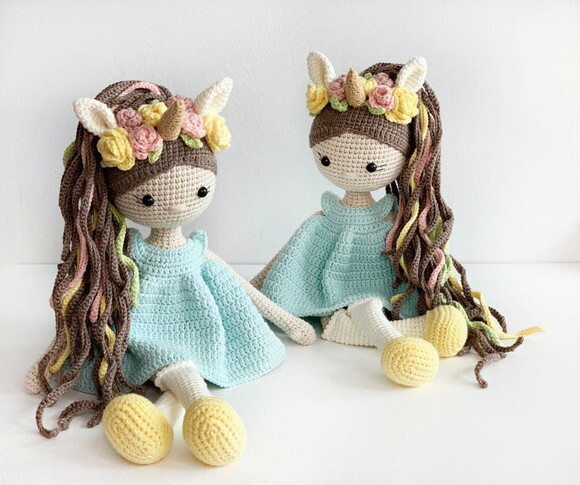 Receita Boneca Amigurumi