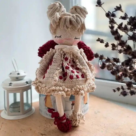 Receita Boneca Anja Amigurumi
