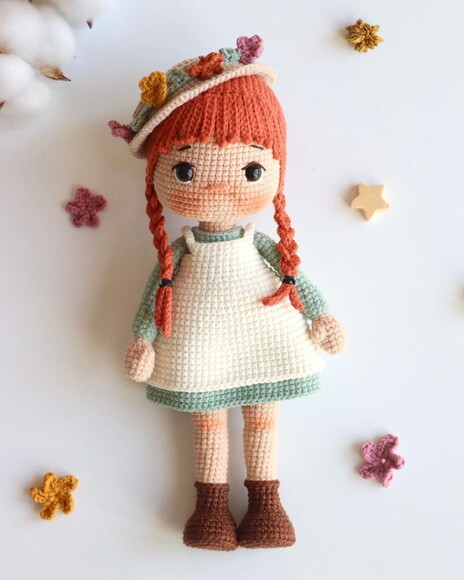 Receita Boneca Anne Amigurumi