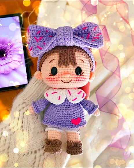 Receita Boneca Bebe Amigurumi