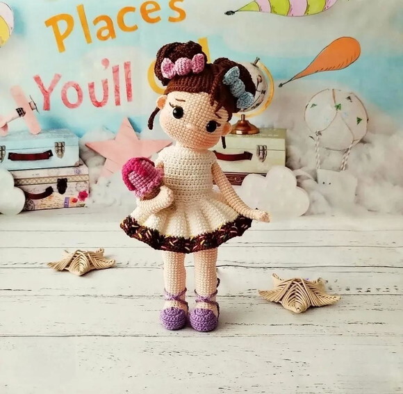 Receita Boneca Bonnie Amigurumi