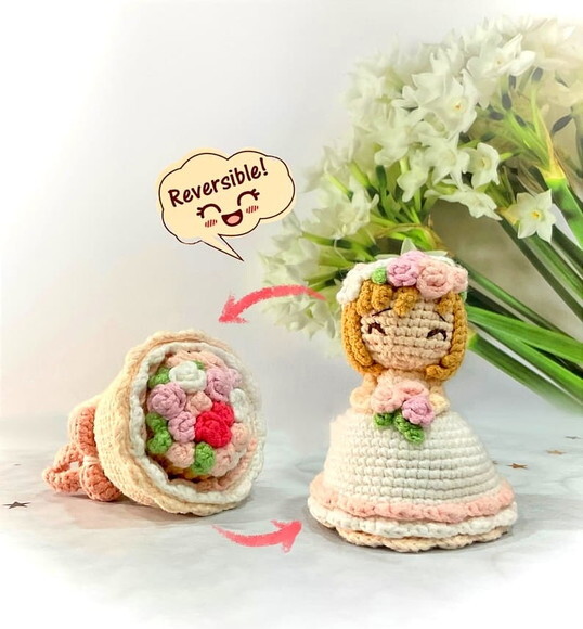 Receita Boneca Buque Reversivel Amigurumi