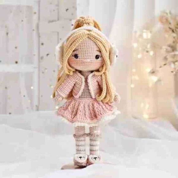 Receita Boneca Camila Amigurumi