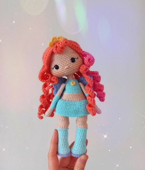 Receita Boneca Cantora Amigurumi